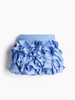 NWT H&M Edition Ruffled Mini Skirt Size 10
